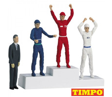 Carrera 21121 EVO | D132 | D124 - Figúrky - Stupne víťazov s figúrkami