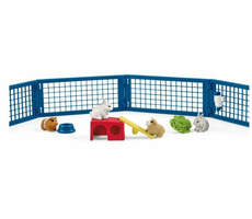 Schleich Farm World 42500 Ohrádka pre králiky a morčatá / od 3 rokov