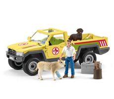 Schleich Farm World 42503 Veterinárne vozidlo na statku / od 3 rokov