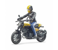 Bruder 63053 BWORLD Motocykel Scrambler Ducati Scrambler s jazdcom / 1:16 / od 4 rokov