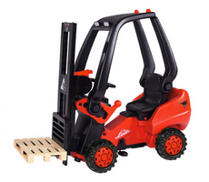 BIG Linde vysokozdvižný vozík / detské vodné bicykle / nosnosť 50 kg / od 3 rokov