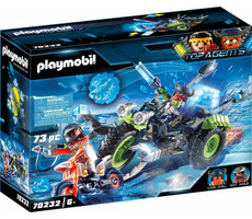 Playmobil® Top Agents 70232 ARCTIC REBELS Ľadová trojkolka /od 4 rokov