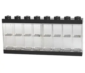 Lego Storage 40660003 Zberateľská skrinka na 16 minifigúrok - čierna