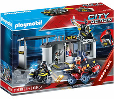 Playmobil® City Action 70338 Veľká prenosná centrála špeciálnej jednotky /od 4 rokov