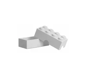 LEGO® Lunch 40231735 box na desiatu 7.5 x 20 x 10 cm biela