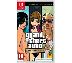 Switch Grand Theft Auto: The Trilogy - The Def.Ed. / Akčné / Angličtina / od 18 rokov / Hra pre Nintendo Switch