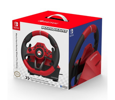 HORI Mario Kart Racing Wheel Pro Deluxe čierno-červená / pre Nintendo Switch