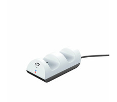 Trust GXT254 Duo nabíjací stojan pre ovládač konzoly PS5 / pre 2 ovládače / biela