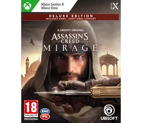 XONE &amp; XSX Assassins Creed Mirage Deluxe Edition / Akčné / Angličtina / od 18 rokov / Hra pre Xbox One &amp; XSX