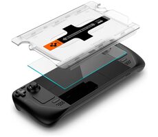 Spigen Glass tR EZ Fit ochranné sklo pre Steam Deck