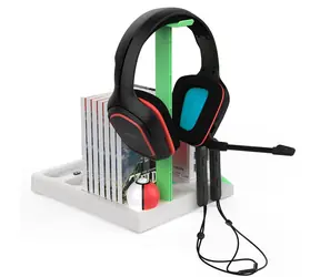 iPega SW036 Nabíjacia Stanica s Chladením pre Nintendo Switch biela