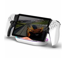 iPega P5P02 Charger Dock s RGB pre Playstation Portal Remote Player biela