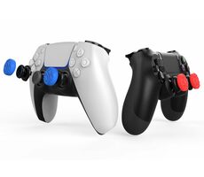 iPega P5029 Silikónové Krytky Ovládacích Páčok pre PS5/PS4 4ks červená/modrá