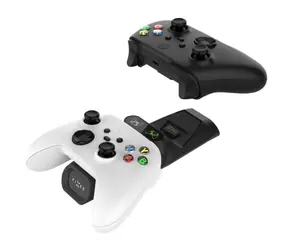 FIXED Dobíjacia stanica pre dva bezdrôtové ovládače Xbox Series S, X a One čierna