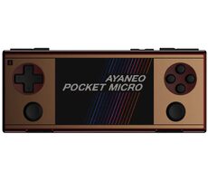 Rozbalené - Ayaneo Pocket Micro (8/256GB) zlatá / Vrecková konzola / 3.5" IPS / MediaTek G99 / 8GB LPDDR4X / rozbalené