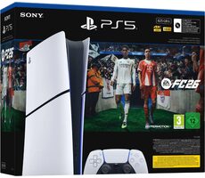 PlayStation 5 Digital Edition E chassis (Slim) + EA Sports FC 26 ZADARMO