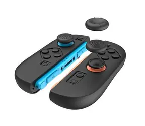 iPega SW2083A Silikónové Krytky JoyCon Ovládače pre Nintendo Switch 2 čierna