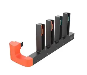 iPega SW2185 Nabíjacia Stanica pre JoyCon Ovládače Nintendo Switch 2 čierna