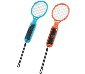 iPega SW2090 Tenisové Rakety pre JoyCon Ovládače Nintendo Switch 2 Red/Blue
