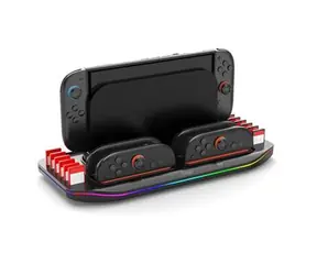 iPega SW2210 Multifunkčný Nabíjací RGB Stojan pre Nintendo Switch 2 čierna