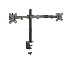 CONNECT IT CMF-3203 TwinArm stolný držiak pre 2 monitory / 13&quot;-32&quot; / nosnosť 8kg pre 1 monitor
