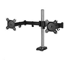 Arctic Z2 čierny / duálny stolný držiak monitora / do 34&quot; / USB 2.0 HUB