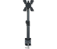 Techly Stolný držiak pre LED | LCD 13 &quot;-30&quot; 15 kg / nastaviteľná výška 222 - 380 mm / čierna