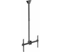 Techly stropný držiak pre TV LED|LCD|PLAZMA 37-70" 50 kg / nastaviteľný / VESA / čierna