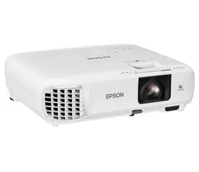 EPSON EB-W49 biela / 3LCD / 1280 x 800 / 3800 ANSI / 16 000:1 / 2x VGA / 2x HDMI / USB / LAN / RS-232C / Repro 5W