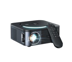Xo FF01 120" čierna / LED Projektor / FullHD 1920x1080 / 3000lm / 7W reproduktor / USB 