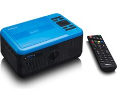 LENCO LPJ-500BU čierno-modrá / LED / 1920 x 1080 / 2800 ANSI / HDMI / USB / VGA