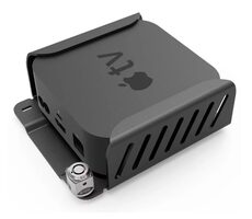 Compulocks ATVEN43 ochranné nástenné púzdro pre Apple TV 4K 3 generácie čierna
