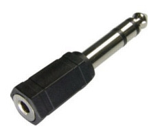 Redukcia stereo 6,5 mm - 3,5 mm JACK / 8590669056699