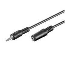 OEM audio kábel JACK&lt;-&gt;JACK predlžovací 5m