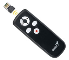 Genius Media Pointer 100 / mediálne ukazovátko / bezdrôtové 2.4GHz / čierna