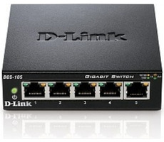 D-Link DES-105/5x RJ-45 100M