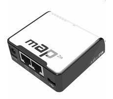 MikroTik RBmAP2n / Router / RouterOS L4 / 2xLAN / plast. krabica / napájací adaptér