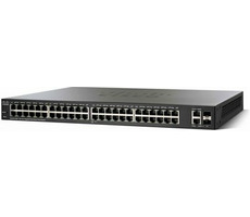 Cisco SG220-50P-K9-EU / Switch / 48-Port 10/100/1000 / PoE Smart+ / 2x Combo SFP