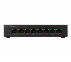 Cisco SF110D-08HP-EU / Desktop Switch / 8x RJ-45 100M / PoE