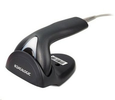 Datalogic Touch 90 Light (TD1120-BK-90K1) čierna / kit1 (USB) / ručná čítačka čiarových kódov / 1D / USB kábel / stojan