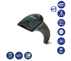 DATALOGIC QuickScan Lite QW2120 kit2-USB / čítačka kódov 1D / USB / stojanček / čierna
