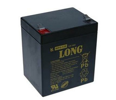Long 12V 5Ah olovený akumulátor HighRate F2