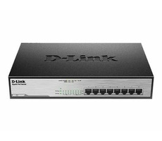 D-Link DGS-1008MP / Switch / 8-port 10/100/1000 Mbps / 8x PoE+