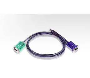 Aten KVM Kábel HD15-SVGA+USB 3M