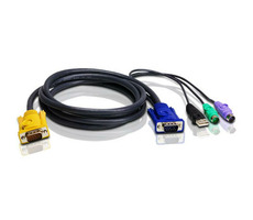 ATEN KVM Kábel HDB15-SVGA+USB+PS2 / 1.8m