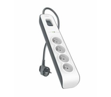Belkin BSV400 prepäťová ochrana / 4-zásuvka / 2m / biela