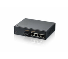 AirLive Industrial Switch IE-541POE / Priemyselný switch / 4 x RJ-45 / 1 x SC MM