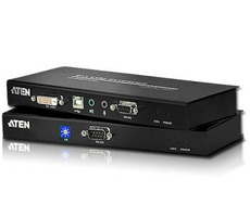 ATEN Extender PC-konzola DVI až 60m / USB / až 1920x1200 bodov / surge / RS-232