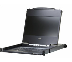Aten Console 17.3&quot; LCD FullHD / DVI + HDMI + VGA / USB Port / rack 19&quot; / klávesnica / touchpad