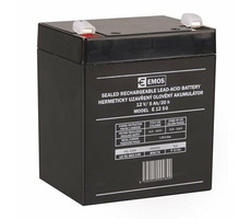 EMOS Bezúdržbový olovený akumulátor 12V / 5Ah / faston 6.3mm